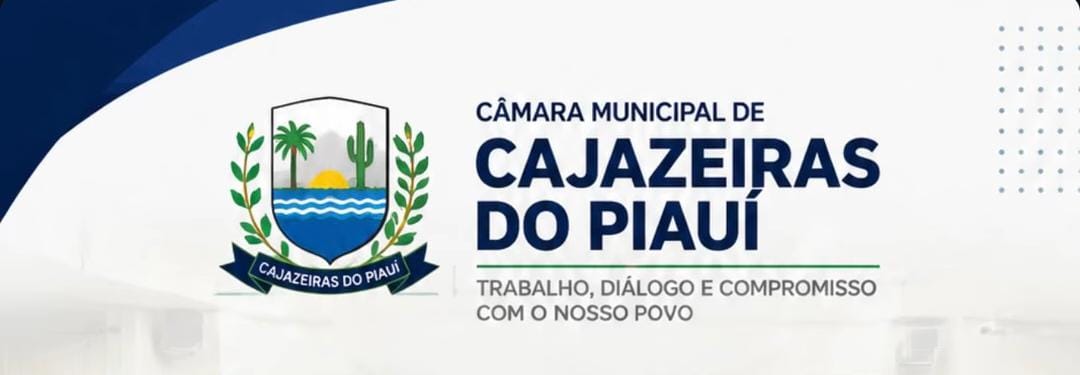 Câmara Municipal de Cajazeiras do Piauí convida população para Sessão Ordinária nesta quinta-feira
